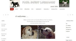 Desktop Screenshot of faircourt-labradors.nl